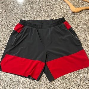 Men’s large Lululemon running shorts